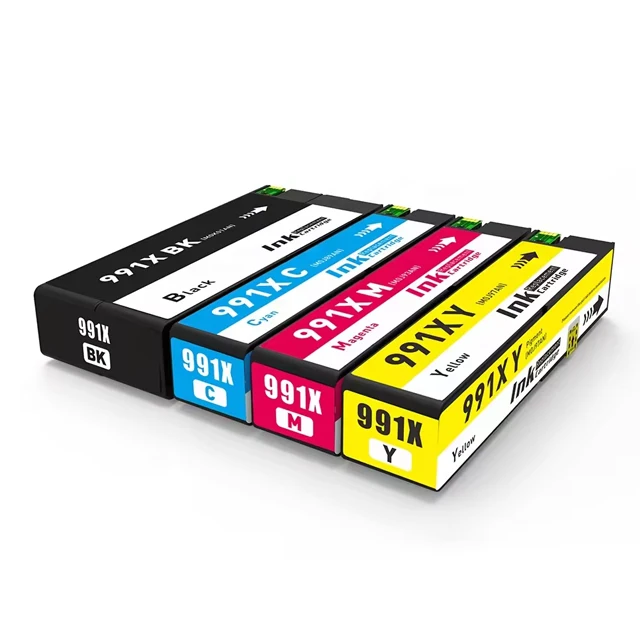 For hp 991 991x 991 cartridge compatible for pagewide pro 750dw 777z MFP 772dn pagewide color MFP 774dn/dns 779dn/dns 755dn