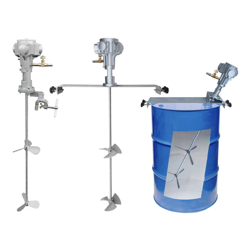 Stainless Steel 0.5 Hp Motor 200 Liter Drum Mixer With Electric Driven Agitator 3 Buyers