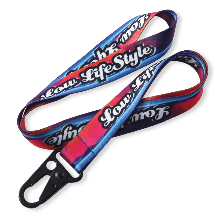 Customize Logo Polyester Lanyard Breakaway Neck Lanyard With Id Card Holder Wholesale Factory Free Sample Cute Fashion Lanyards