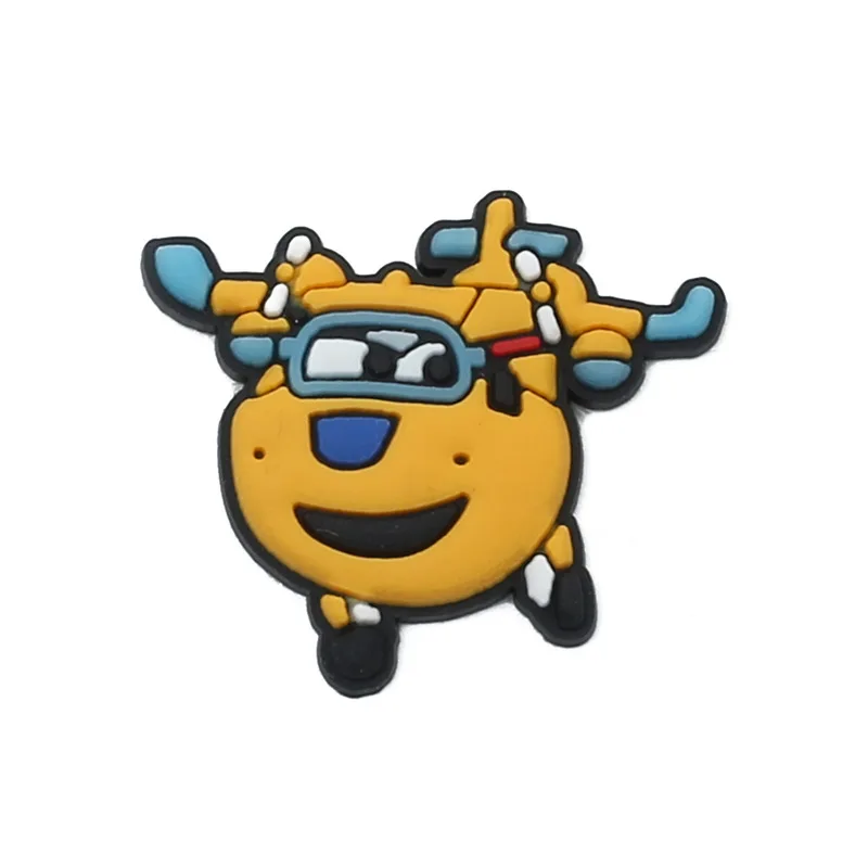 cartoon super wings wholesale croc pvc shoe charms woody shoe decoration custom charms