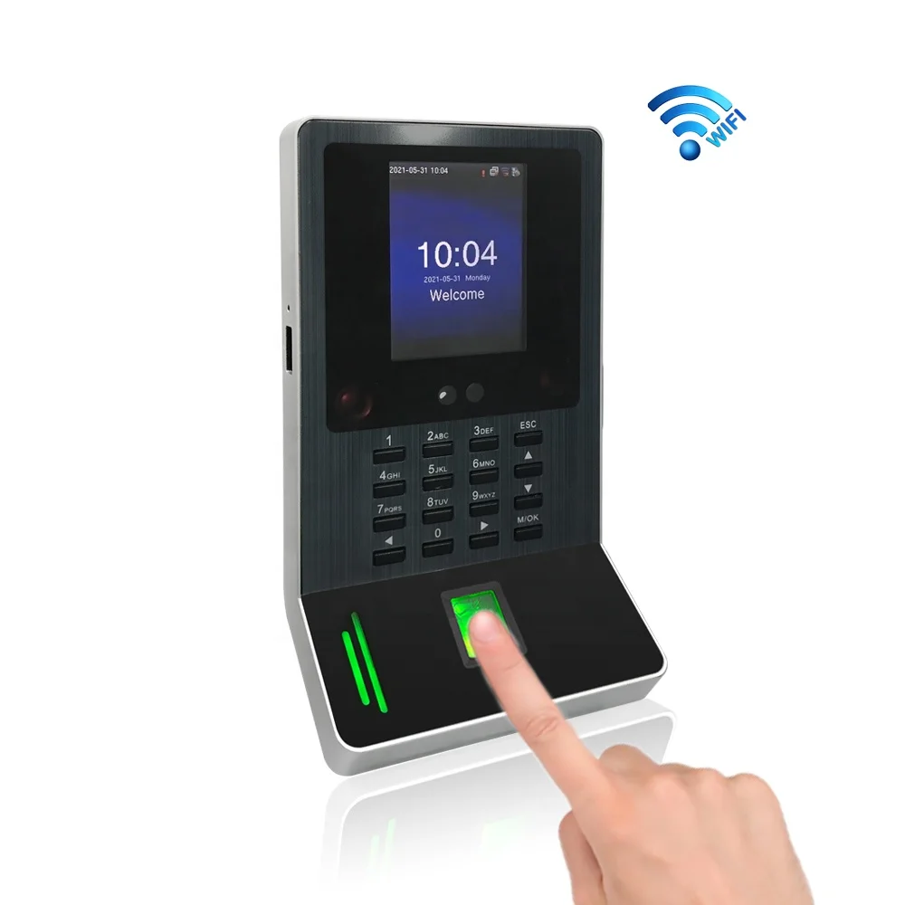 Face Biometric FingerprintAccess Control and  ID card Time Attendance Terminal with WiFi Function