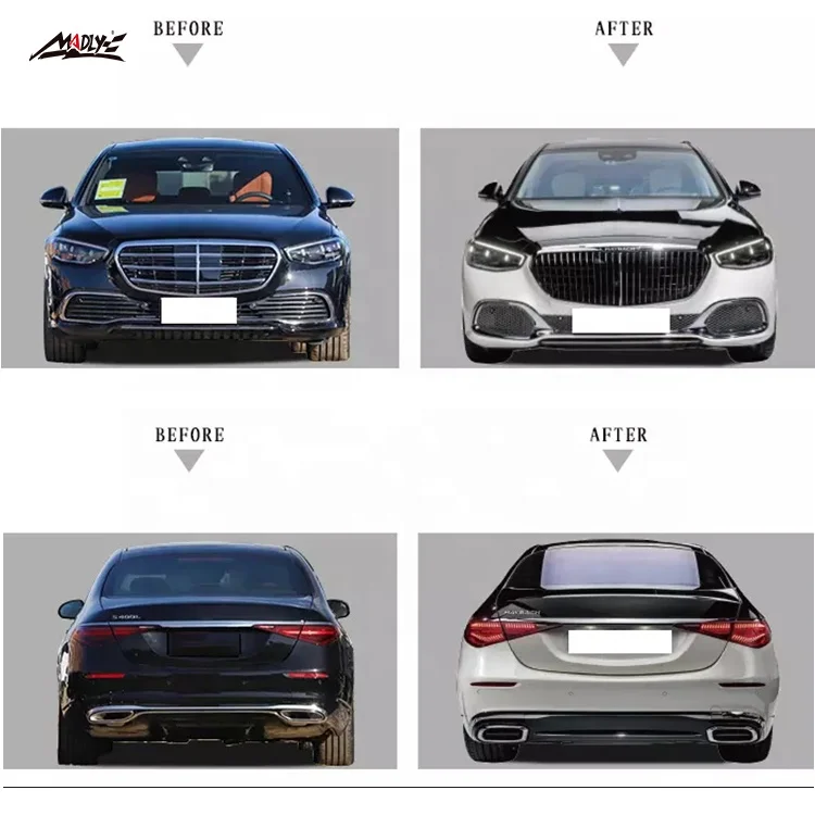 Madly body kits For Mercedes Benz S Class W223 Upgrade to Maybach Body Kit 2021+