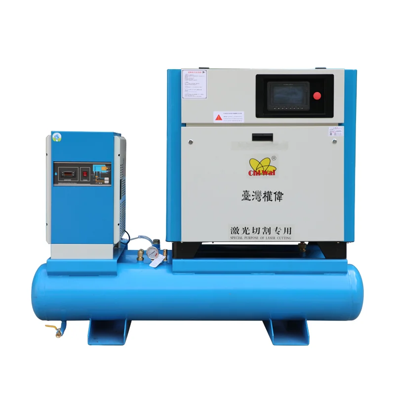 16 Bar for Laser Cutting Machine 22KW Oil-injected Rotary Screw Air Compressor