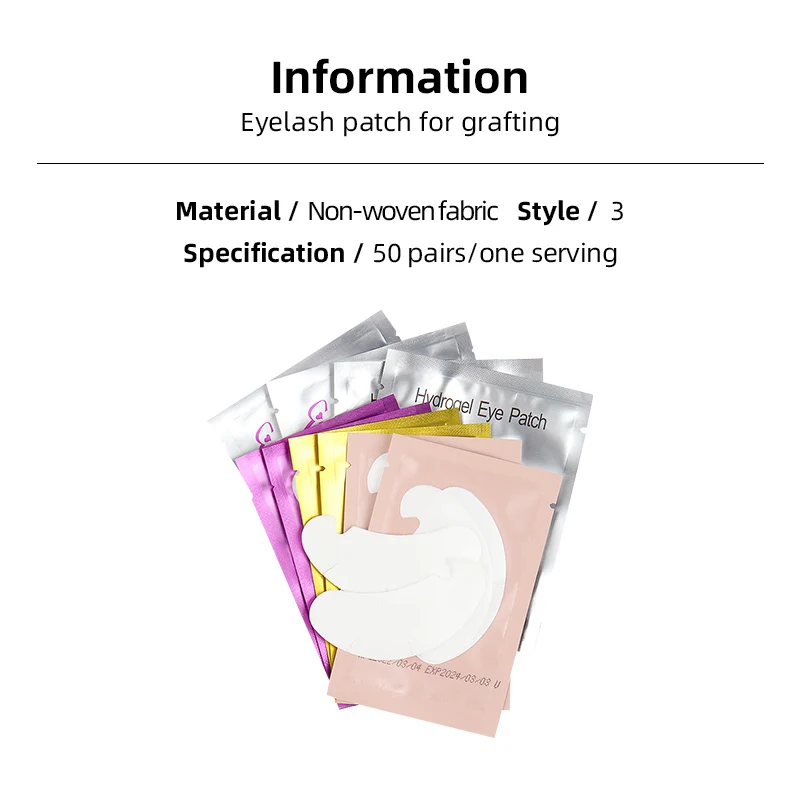 IRISMANLI Grafting Eyelash Extension False Eyelashes Isolation Tools Disposable Under Eye Pads Patch