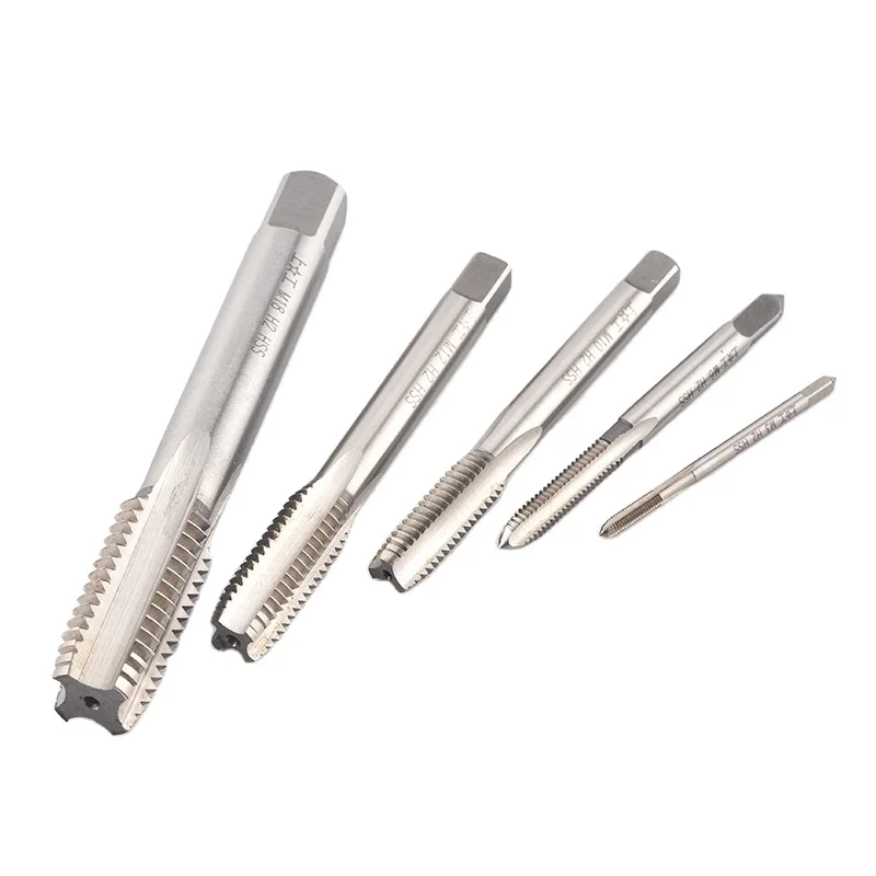 Zorro Spiral Point Straight Fluted Screw Thread Metric Plug Hand Tap Drill Set  Straight Flute Thread Metric Plug machine Tap
