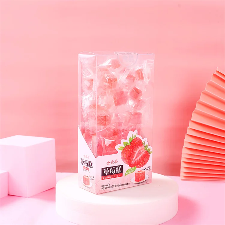 Вкусные и быстрая доставка 188 г фруктовые желейные конфеты прозрачная коробка жевательные жевательки