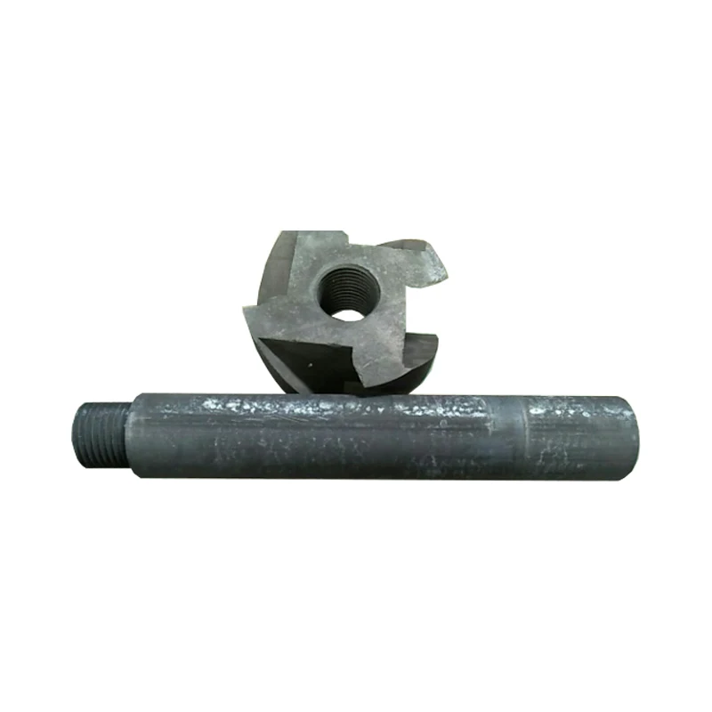 Anti oxidation long life stirring rod shaft graphite shaft and rotor for aluminum degassing