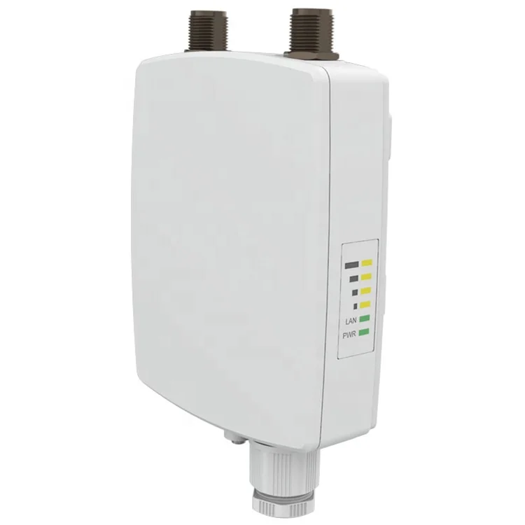 
5Km antenna gain QRwave PTP/PTMP QT-2M 2.4GHZ MIMO CPE Outdoor Wireless Access Point Bridge 