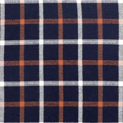 China manufacture factory Yarn Dyed 100% Cotton Flannel/Brushed Twill Check/Plaid Fabric