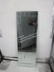 wholesale 40x120cm or customized  full-length frameless mirror spliced composite wall mirror bathroom decoration mirror