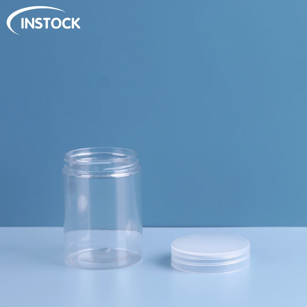 Plastic Jars 30/40/50/60/80/100/120/150ml Storage cosmetic plastic cookie jars with lids cosmetic Cream Jars