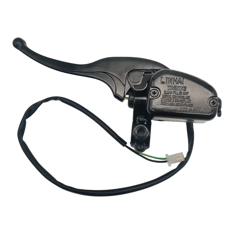 Master Cylinder Brake Lever For LH260 LH300 Linhai Manco Talon Bighorn 260cc 300cc ATV Quads Flat Socket Left