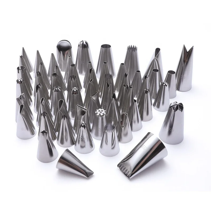 DIY single pastry tip stainless steel flower model cream shape decorating cake making nozzles