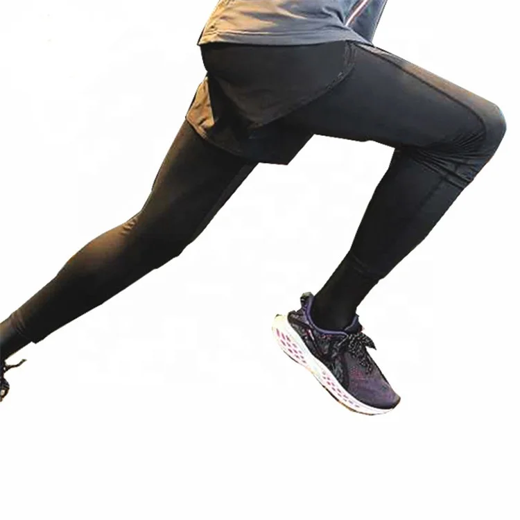 Фирменные мужские тренировочные трикотажные спортивные Леггинсы для бега Штаны европейские размеры в