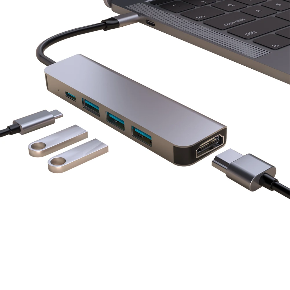 Док-станция 5 в 1 с USB 4K HD