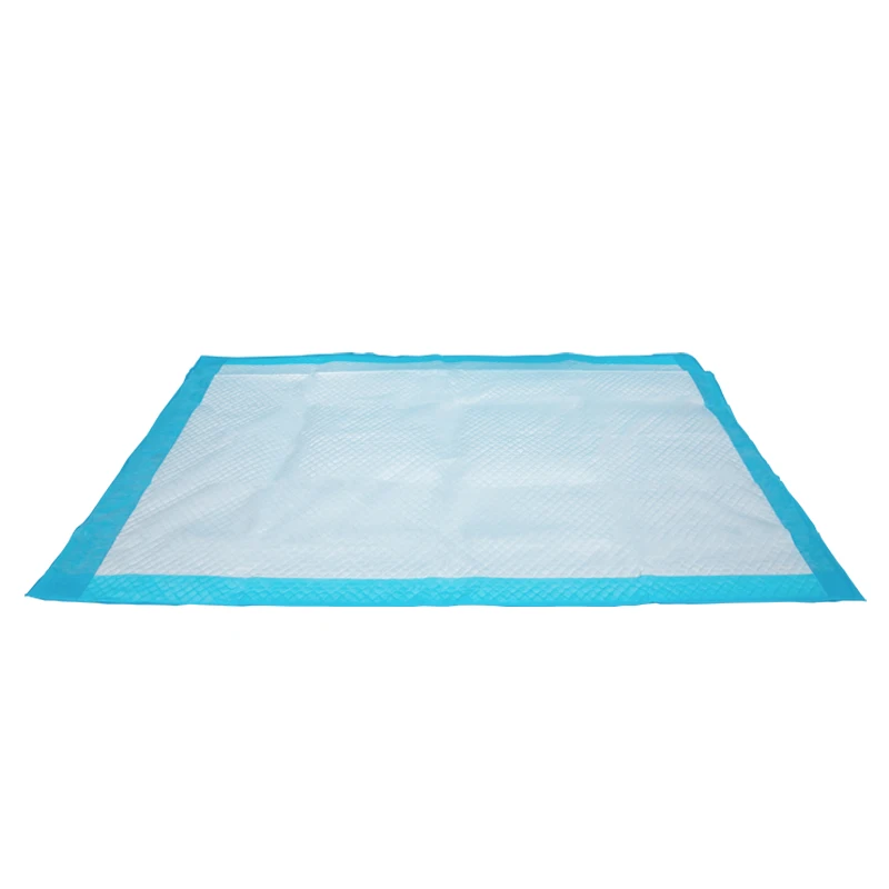 
For Old People Wholesale High Quality Hospital pad White Blue SAP Disposable Adult Underpad 