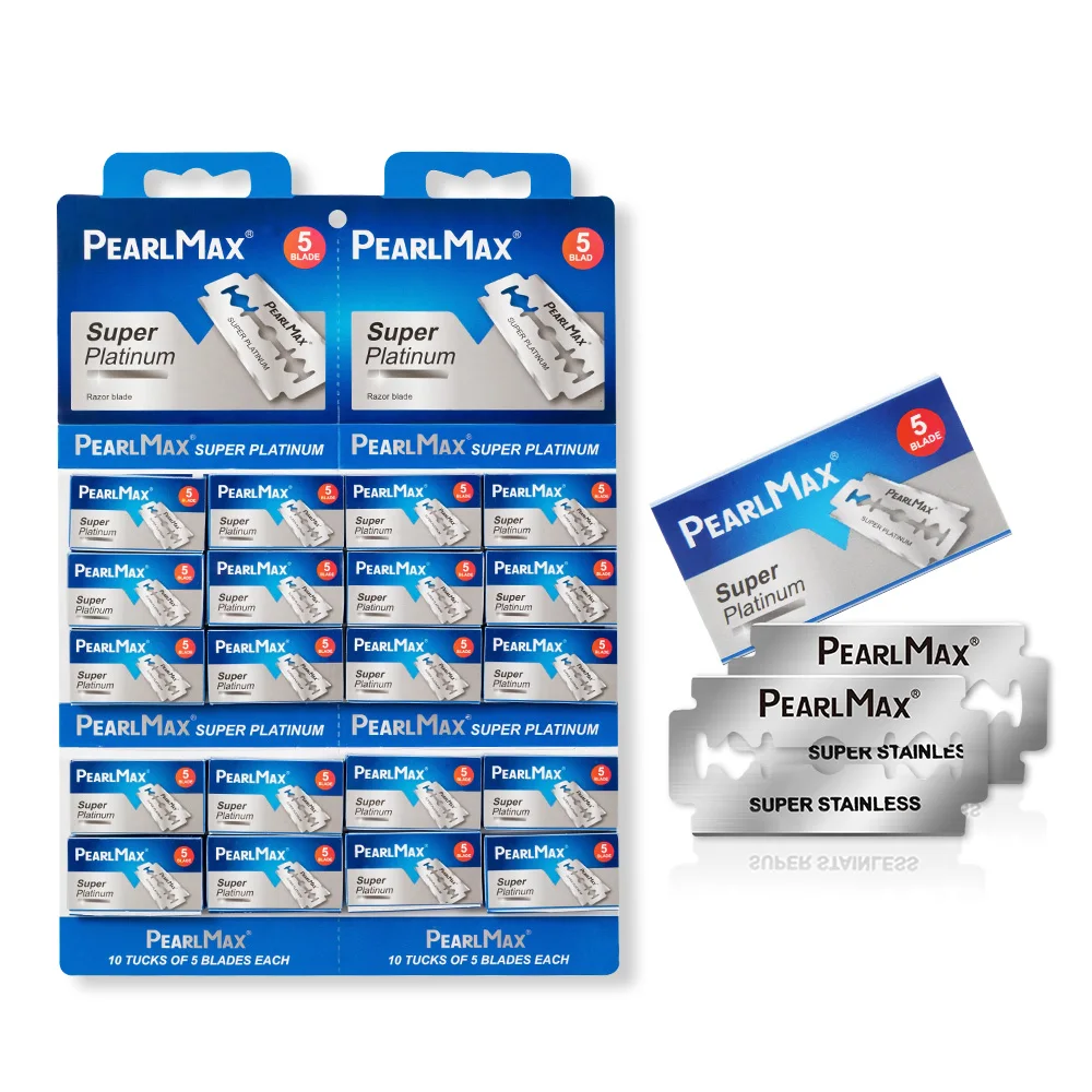 PearlMax sweden stainless steel razor blade wholesale razor blades double edge razor blades