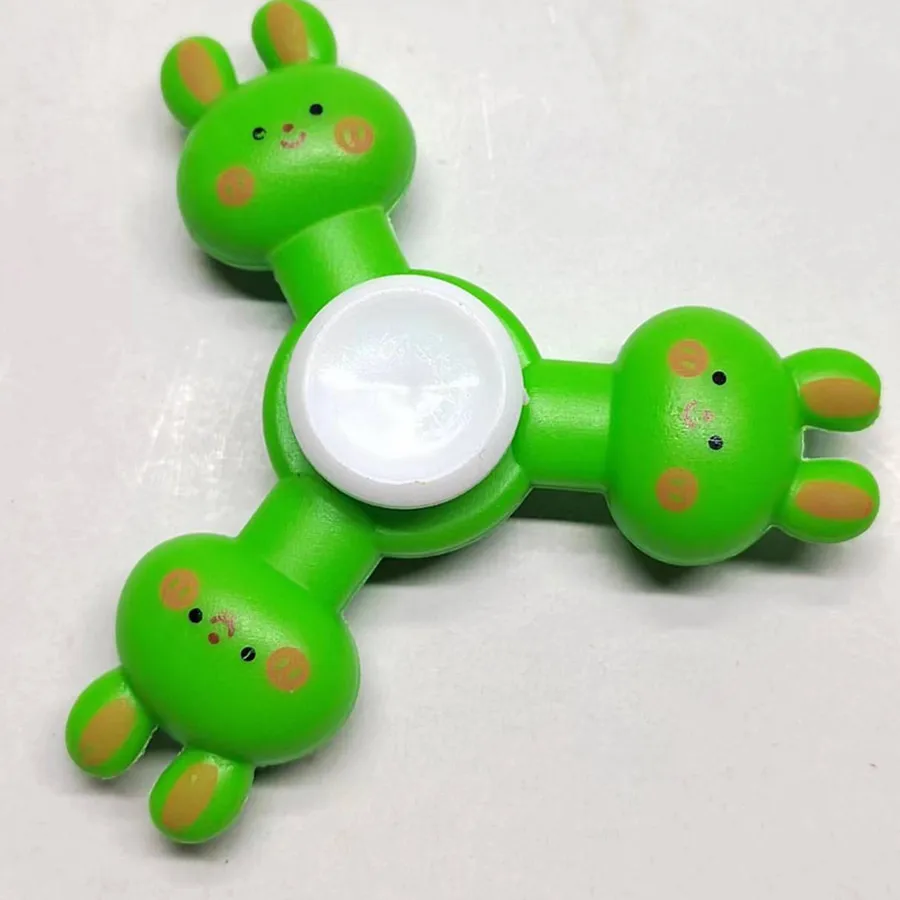 Fidget Spinner Decompression Gyroscope Rabbit Rotating Bearing Decompression Kindergarten Gift Gyroscope Toy Wholesale