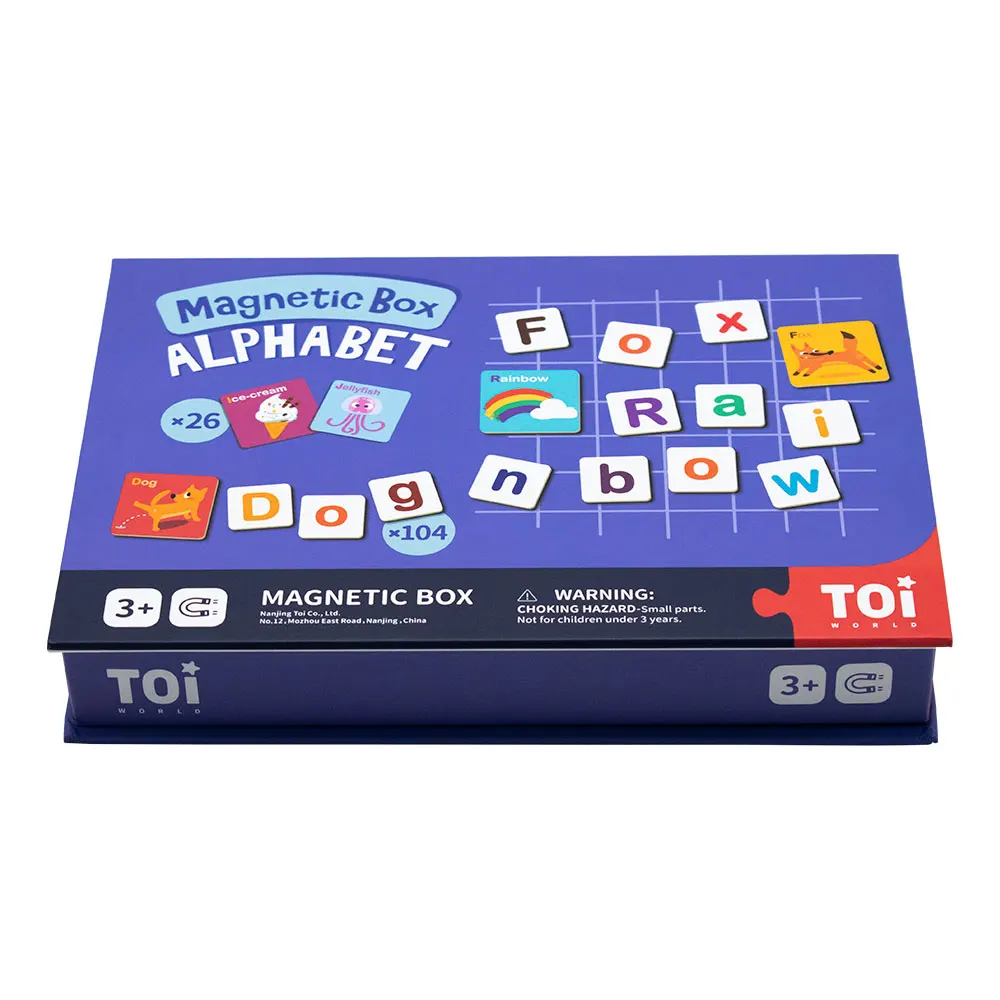 Cartoon cute letters Board Book Printing Service alphabet flash card custom books for Children