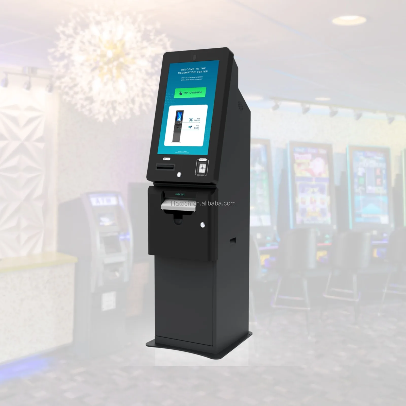 Ticket redemption kiosks diamond skill series game board skill game cabinet amusement gaming upright cabinet with UPS camera