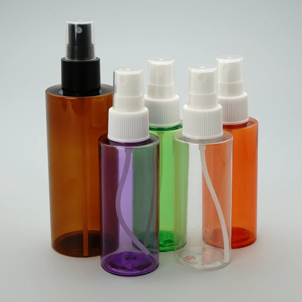 410/20 Black Spray Top Fine Mist Sprayer and Cap Spray Water Bottle Replacement Pump Top Fine Mist Pump Sprayer Screw On Caps