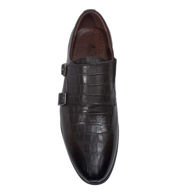 Men monk strap Formal Shoes Design Dress style Businessman Shoes Hot Selling New Stylish Men Footwear  Dress Shoes for men