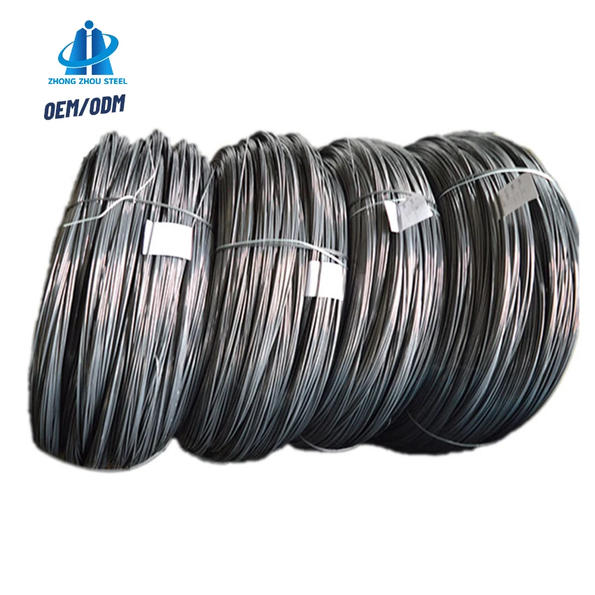 Best Selling ANSI Compliant Hot Rolled Low Carbon Spring Steel Drawn Wire Rods SAE1006 Carbon Steel wire rod