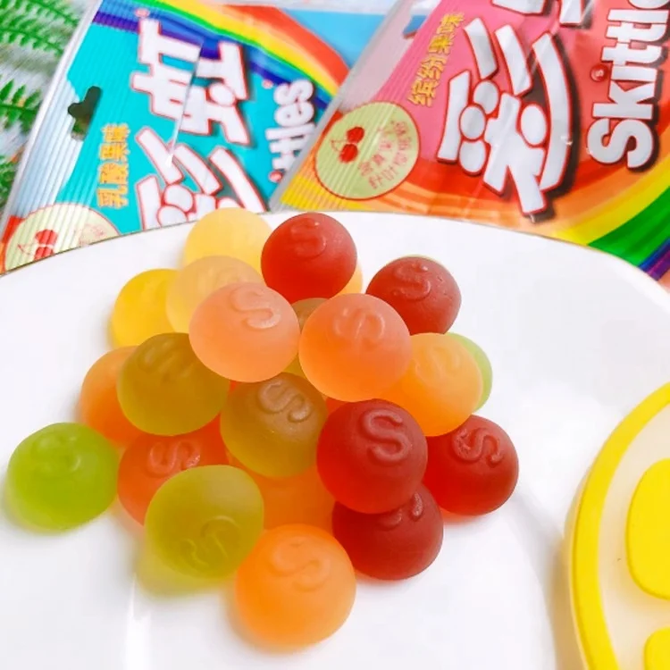 Low Price Wholesale Exotic Snacks Exotic Candies Fruity Candies Flower And Fruity Jelly Candy