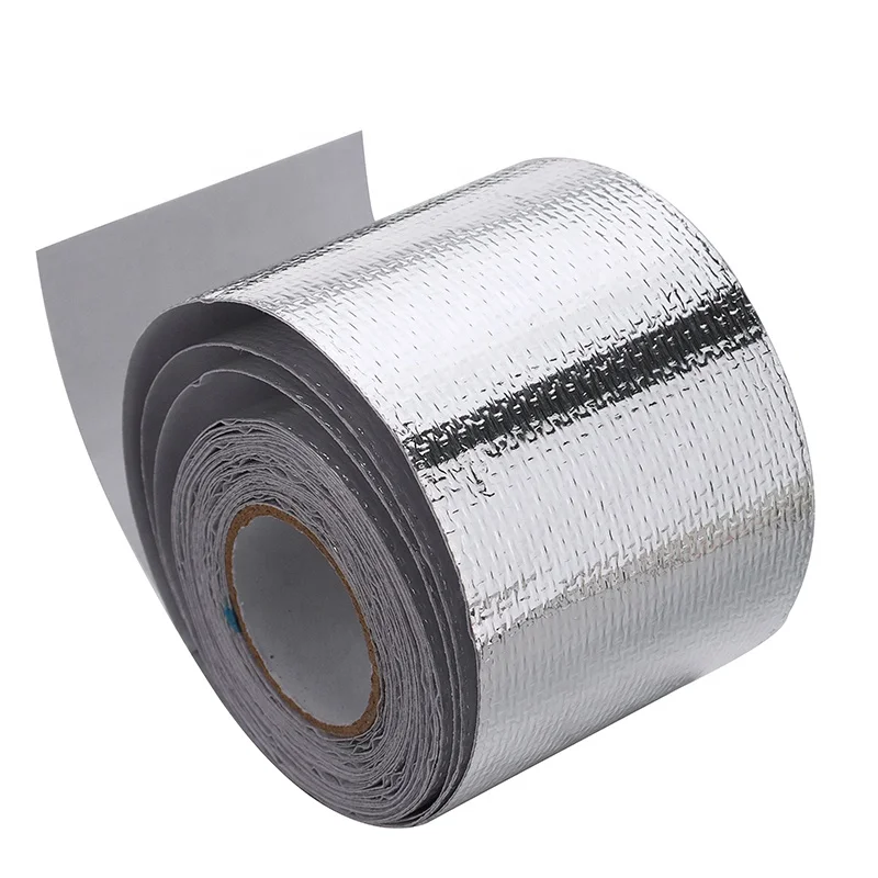 Roof Self Adhesive Butyl Sealing Tape Aluminum Flashing Tape Water Proof Membrane