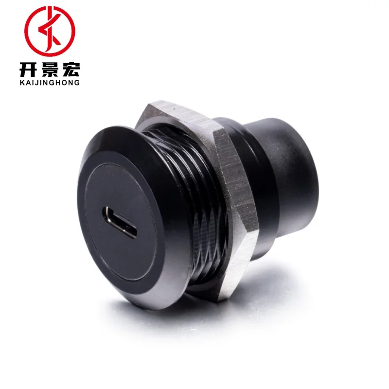 USB 3.1 Type-C Female to TYPE-C Female Adapter Panel Mounted Type-C Connector Product Category