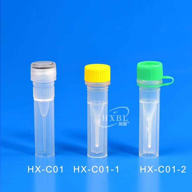 Криопробирка Cryotube транспортировка проб VTM трубка с плоским дном пластиковая испытательная