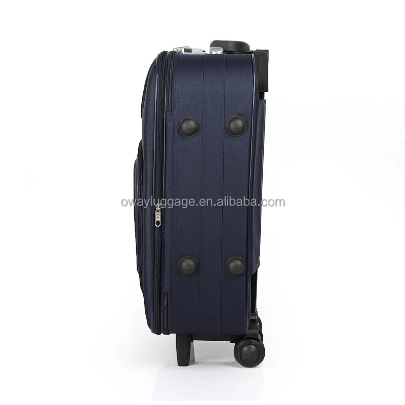 600D Polyester EVA honeycomb Semi Finish 12PCS SKD Trolley Luggage Set