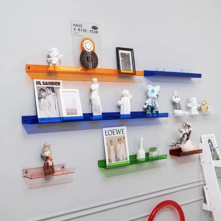 Factory Wholesale Nordic Multi-Layer Colorful Acrylic Storage Rack Cosmetics Storage Rack