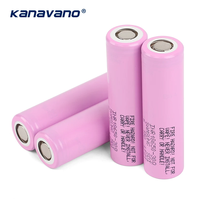 Authentic cylindrical 18650 battery 3000mah 5C rechargeable lithium ion battery for power tools etc.