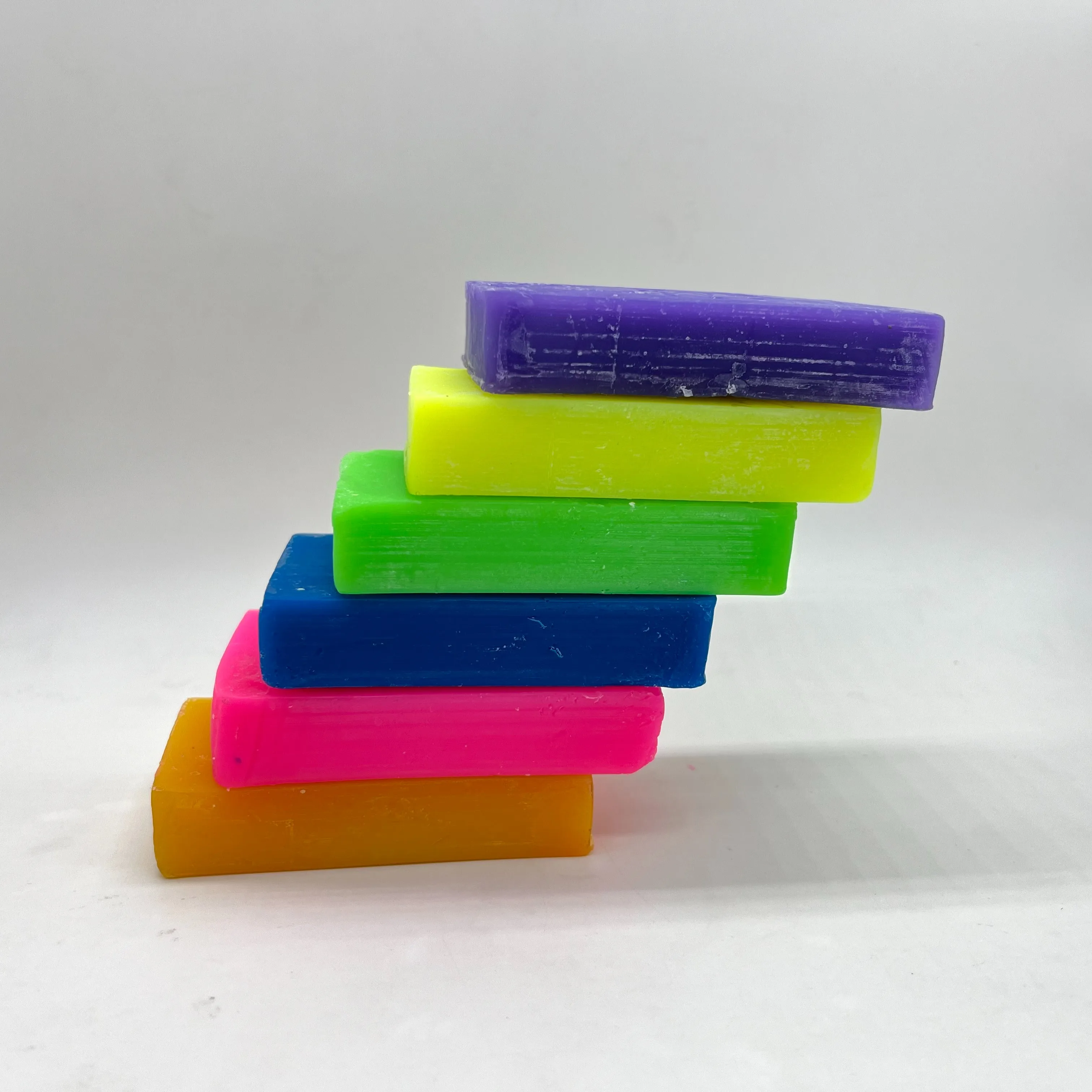 Wholesale Renbo Multipurpose Soap 6x90g for Clothes Stain Removal Lathering PNG Market Mixed Colors Laundry Soap Rainbow 6 Pack