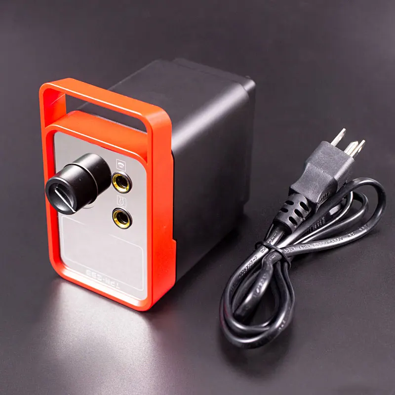 Tattoo Power Supply LED Digital Rotary Tattoo Machine Gun with RCA Tattoo Foot Pedal