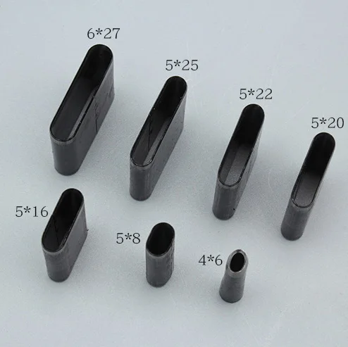 DIY belt flat punch oval shape Manual leather punch blade belt opener A variety of specifications leather punching tool die