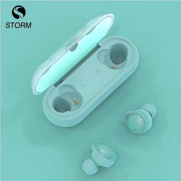 
Factory Mini Waterproof TWS Sport Gaming Microphone wireless Blue tooth 5.0 in ear bud earphone earbud Headphone Headset 
