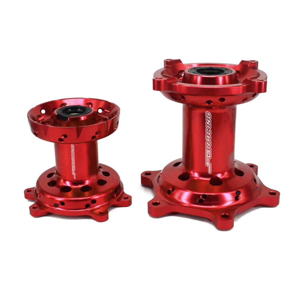 JFG CNC Machined Aluminum Anodized Surface Front Rear Motocross Wheel Hub For Honda