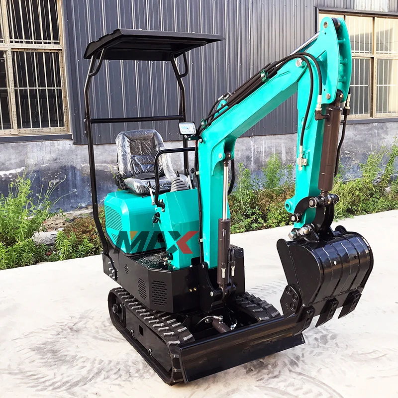 Excavator Mini Digger 0.8 1 1.2 ton Small Crawler Construction Machinery Micro Bagger Pelle Escavatore Koparka Excavadora