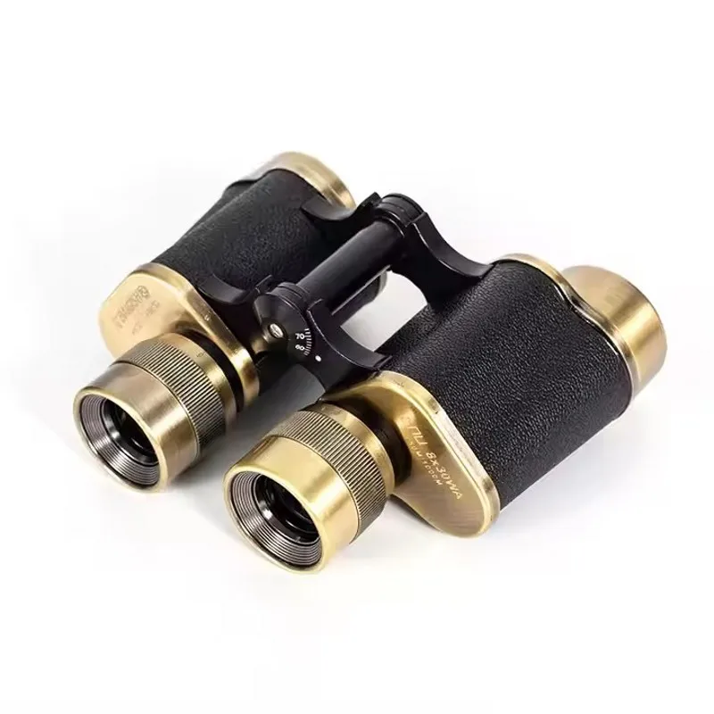 Outdoor 8x30 bak4 russian binoculars full metal telescope black with coordinates high resolution compass