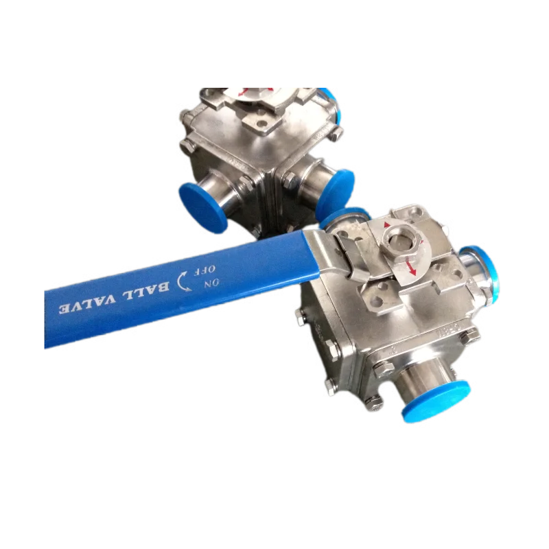
Guaranteed Quality Unique Clamped High Platform Full Packed Sanitary Three Way Stainless Steel Ball Valves 