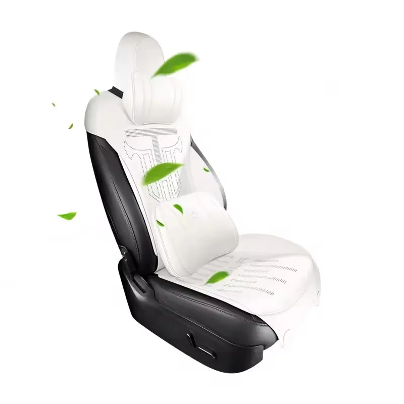 Universal Interior Seat Cover Cloth Plush Car Seats Cover For Tesla Model Y Cars 5 Seats