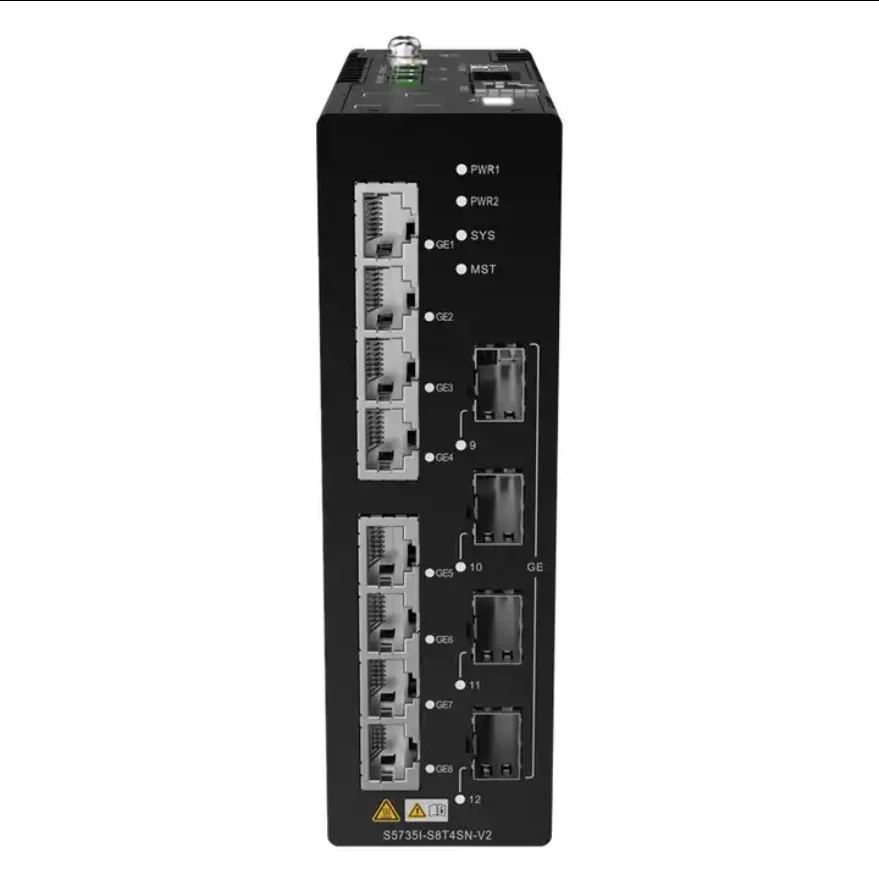 Ethernet equipment enterprise switch 8 Port GE SFP Switch S5735I-S8T4XN-V2