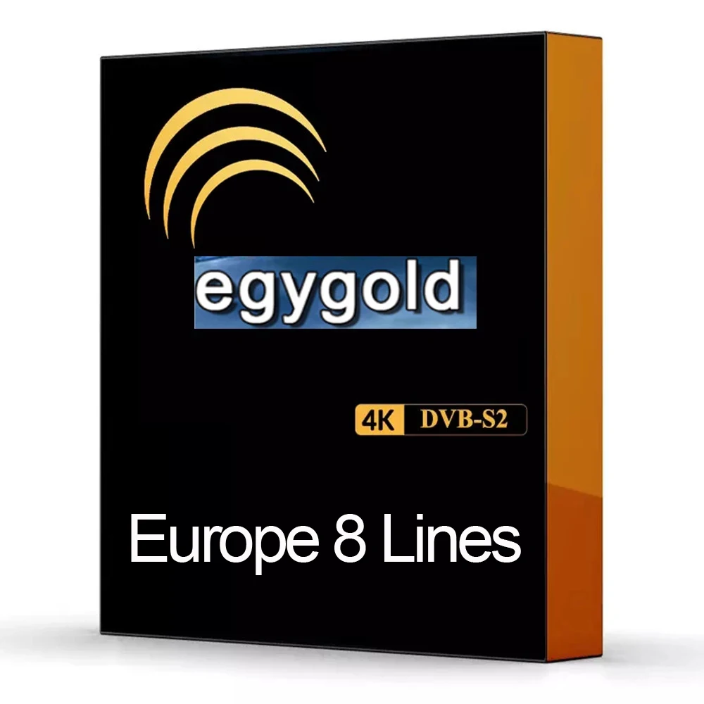 2022 новый Европа Egygold Cccam Oscam стабильный Быстрый 8 линий сервер Словакия TVP 4K C + для приемника DVB