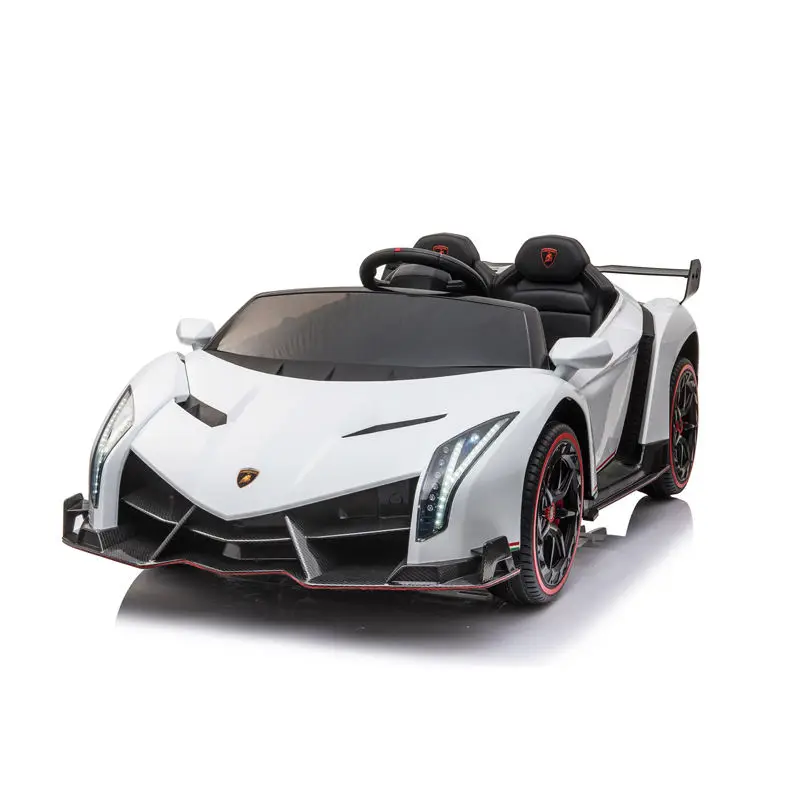Licensed Kids Lamborghini Veneno Battery Operated Children 24v Ride On Car With Rubber Tires