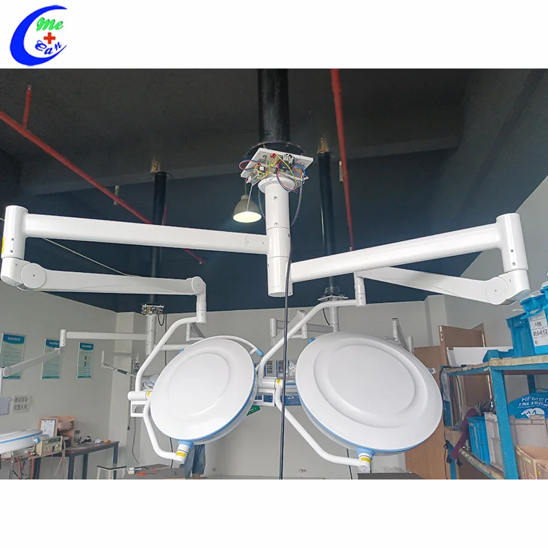 Medical Equipment Double dome Ceiling Mount ondal spring arm operating lamp
