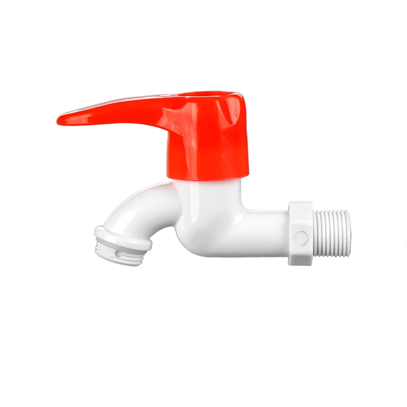 Plastic PP ABS faucet cold water faucet quick opening Blue brown yellow white green faucet