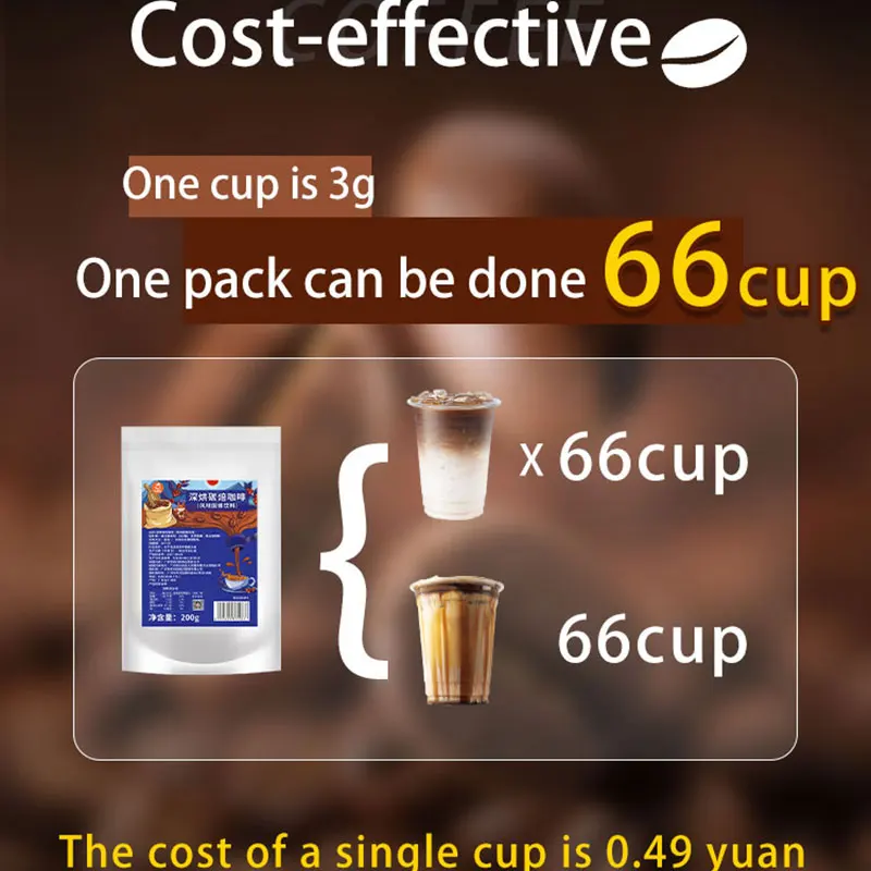 Oem Агломерированный растворимый кофе маття порошок латте для Пузырькового чая кафе продуктов питания и напитков