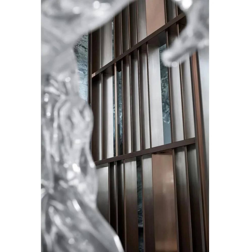 Custom Interior Decoration CNC Aluminium Perforated Metal Screen for Building Facade